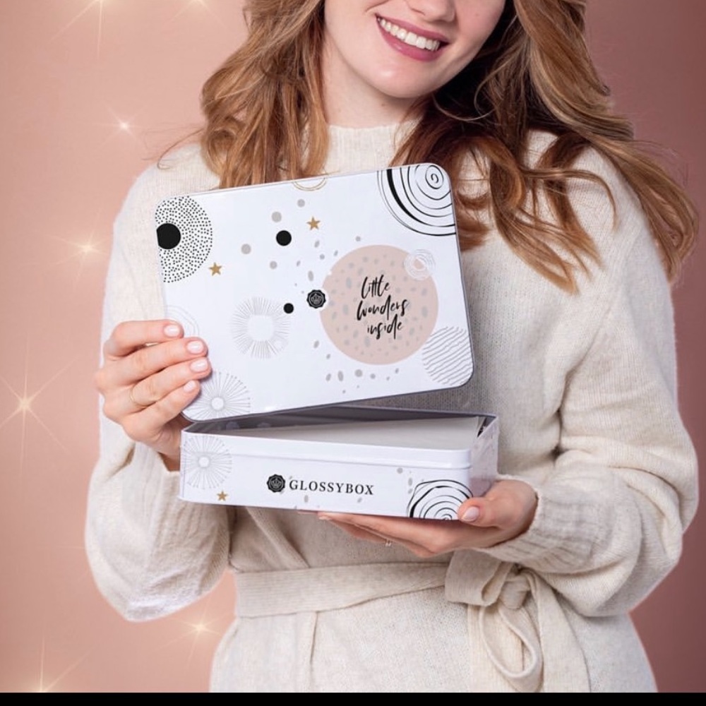 Glossybox LIMITED EDITION Keepsake Storage Beauty Tin